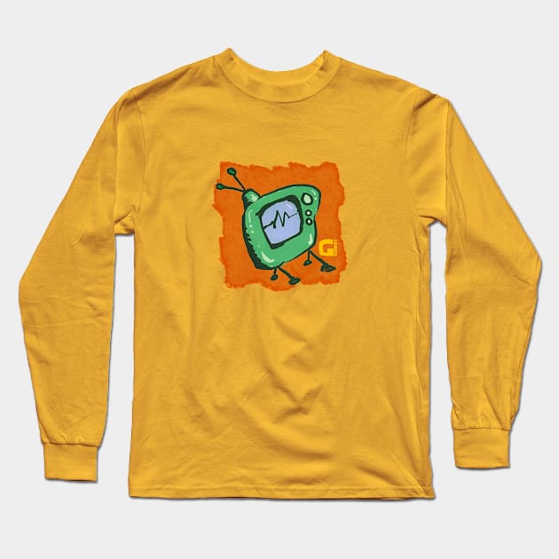 Telly Long Sleeve T-Shirt by Lampaworks Inc.